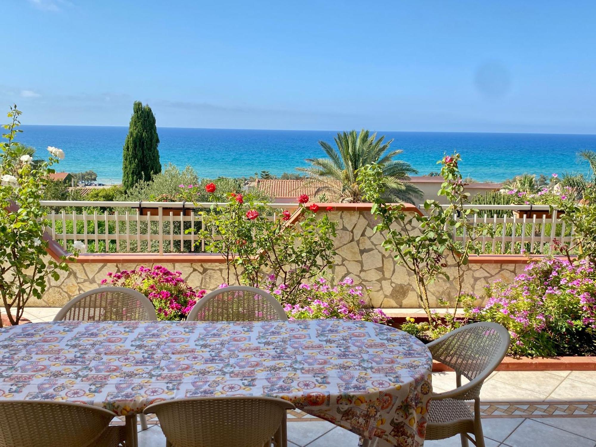 Villa Mare Giuggiola Alcamo Marina Buitenkant foto